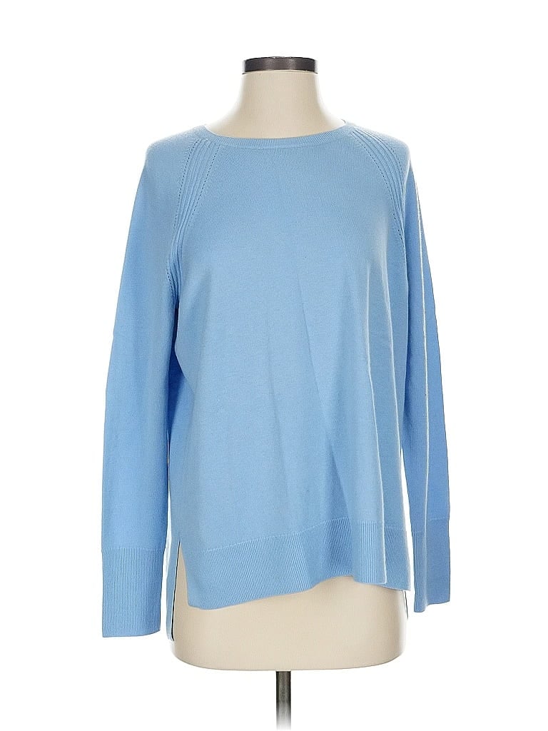 Pre-owned Vineyard Vines Wool Pullover Sweater In Blue