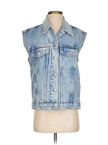 ALLSAINTS Denim Vest (view 1)