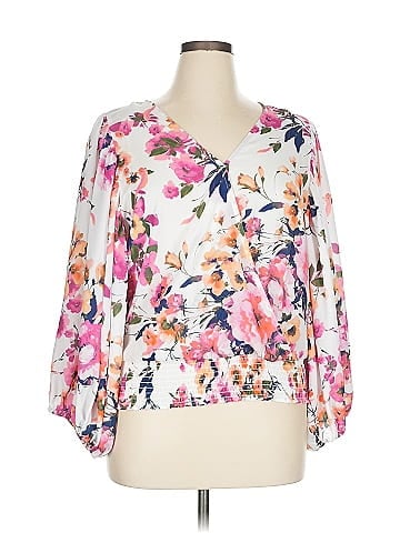 CeCe 3/4 Sleeve Blouse (view 1)