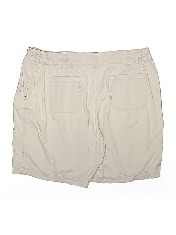 Karen Scott Khaki Shorts (view 2)
