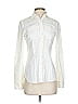 Worth Ivory Long Sleeve Button-Down Shirt Size 2 - photo 1