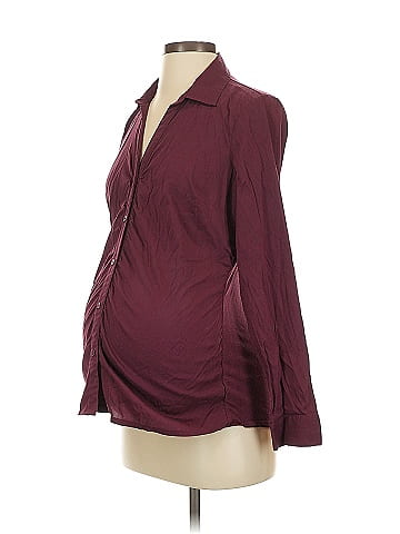 Motherhood Long Sleeve Blouse (view 1)