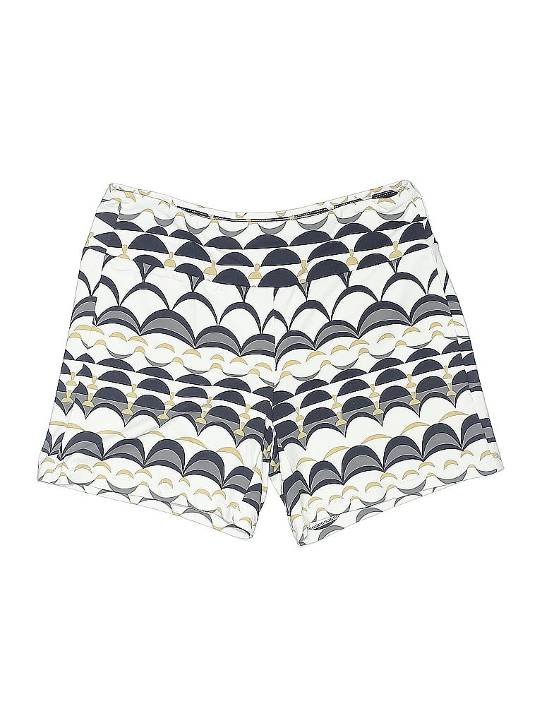 J. McLaughlin 100 Nylon Print Ivory Shorts Size S 50 off ThredUp