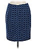 Akris Punto 100% Polyester Print Blue Casual Skirt Size 6 - photo 2