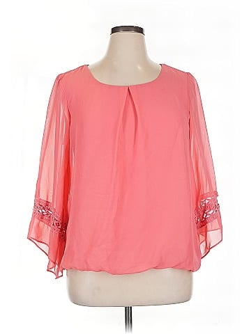AB Studio 3/4 Sleeve Blouse (view 1)