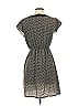 Paraella 100% Polyester Print Gray Casual Dress Size S - photo 3