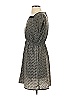 Paraella 100% Polyester Print Gray Casual Dress Size S - photo 5