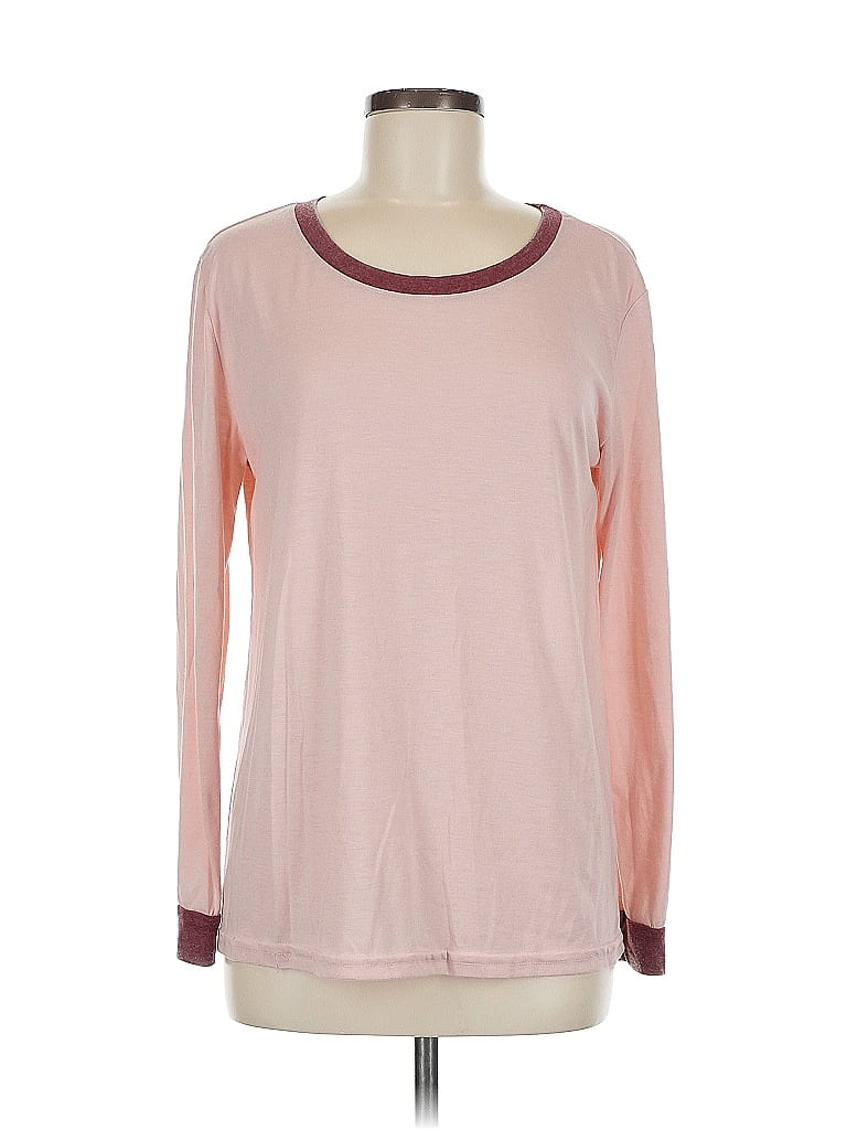 Pre-owned Treasure & Bond Long Sleeve T-shirt In Pink