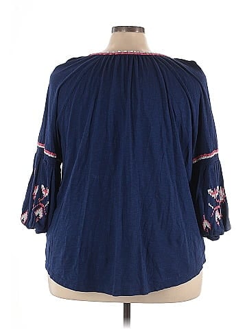 New Directions 3/4 Sleeve Blouse (view 2)