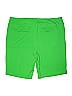 Belle By Kim Gravel Solid Green Athletic Shorts Size 24 waist - photo 2