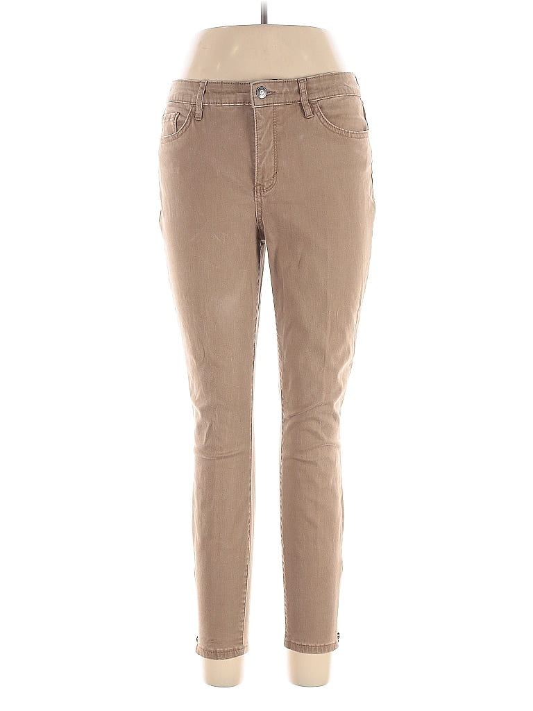 Pre-owned Kaari Blue Khaki Pant In Brown