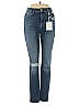 FRAME Denim Graphic Blue Jeans Size 26 waist - photo 1