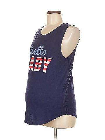 Isabel Maternity Sleeveless T-Shirt (view 1)