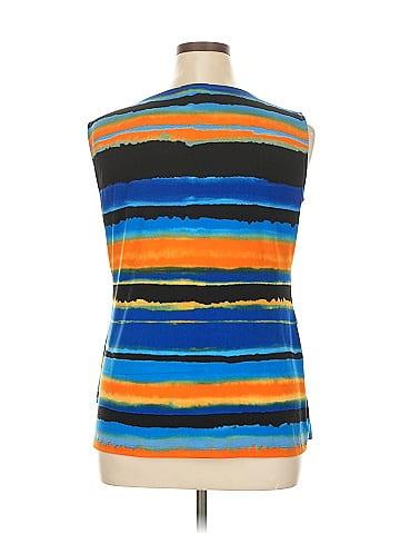 Roz & Ali Sleeveless Blouse (view 2)