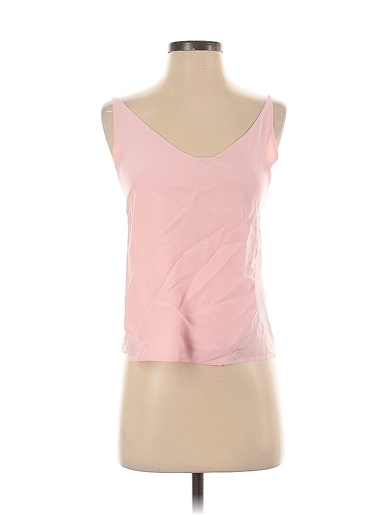 J Brand 100% Silk Pink Sleeveless Top Size XS - photo 1