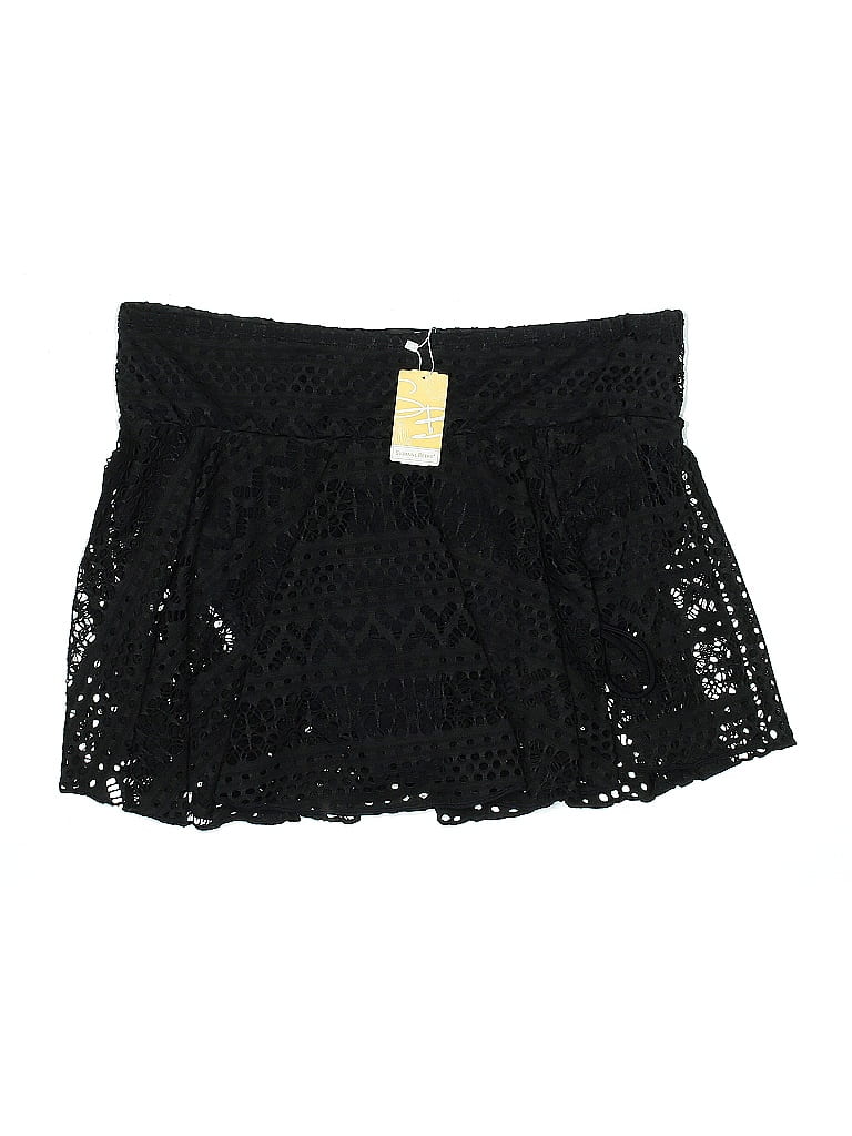 Suzanne Betro Black Swimsuit Bottoms Size 4X - photo 1