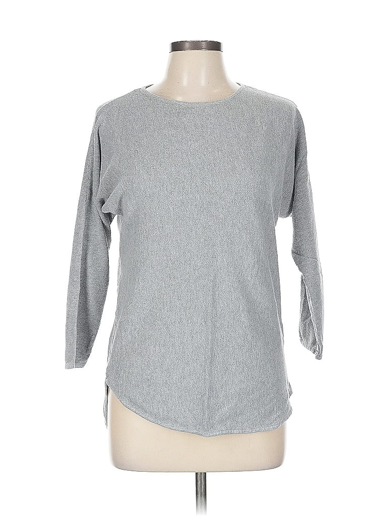 Pre-owned Michael Michael Kors 3/4 Sleeve T-shirt In Gray