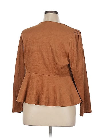 Emery Rose Faux Leather Jacket (view 2)