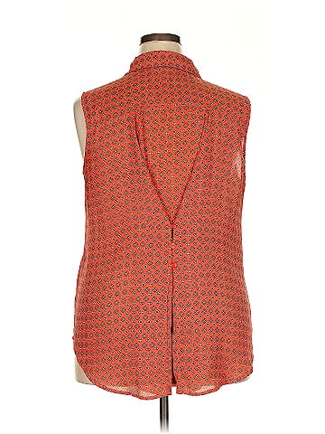 DressBarn Sleeveless Button-Down Shirt (view 2)