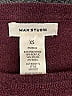 Max Studio Solid Burgundy Casual Dress Size XS - photo 4