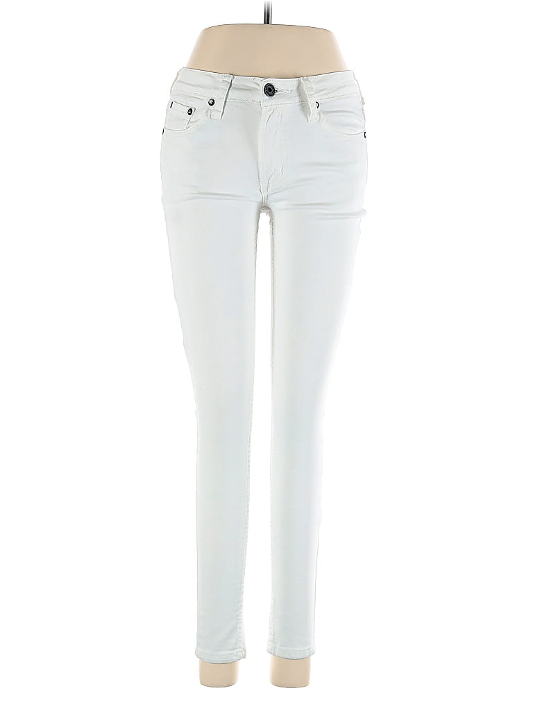 Umgee Hearts White Jeans Size 26 waist - photo 1