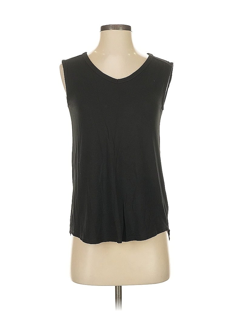 Pre-owned Cynthia Rowley Sleeveless T-shirt In Black