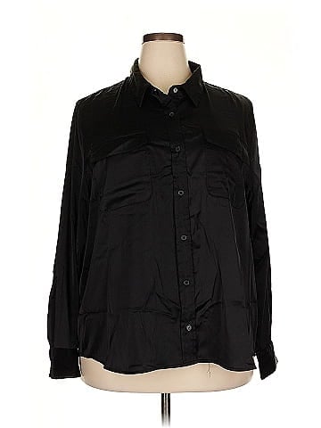 Equipment Long Sleeve Blouse (view 1)