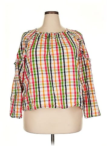 Crown & Ivy 3/4 Sleeve Blouse (view 1)