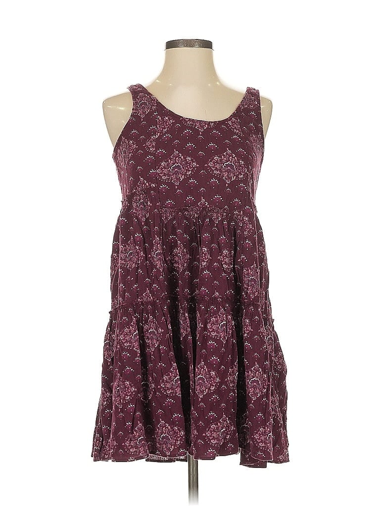 Ralph Lauren Sport Paisley Burgundy Casual Dress Size S - photo 1