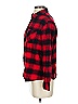 Unbranded 100% Cotton Plaid Red Long Sleeve Button-Down Shirt Size S - photo 5