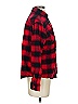 Unbranded 100% Cotton Plaid Red Long Sleeve Button-Down Shirt Size S - photo 4