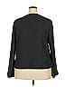 Nine Britton 100% Polyester Black Long Sleeve Blouse Size XXL - photo 2