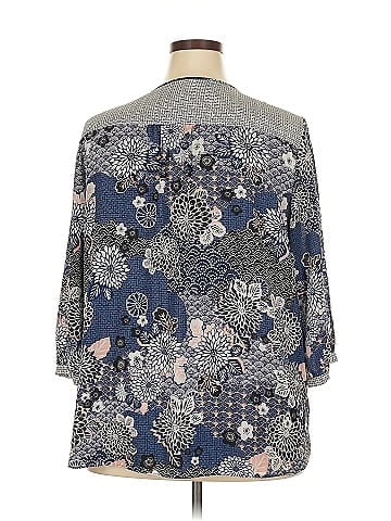 NYDJ 3/4 Sleeve Blouse (view 2)