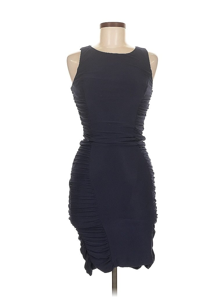 Eliza J Solid Blue Cocktail Dress Size 6 - photo 1