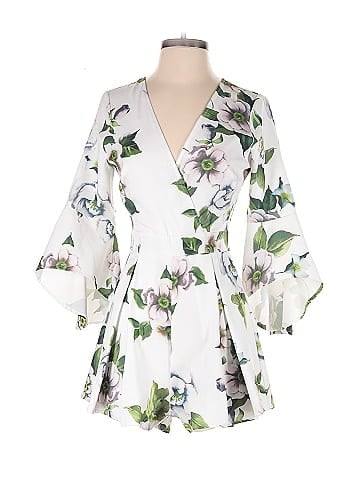 A. Peach Romper (view 1)