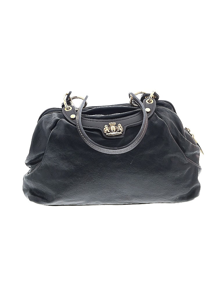 Tentazione Due 100% Leather Black Leather Shoulder Bag One size - photo 1
