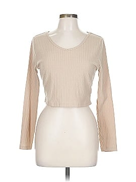 Shein Curve Long Sleeve T Shirt