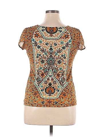 Nicole by Nicole Miller Short Sleeve Top (view 2)