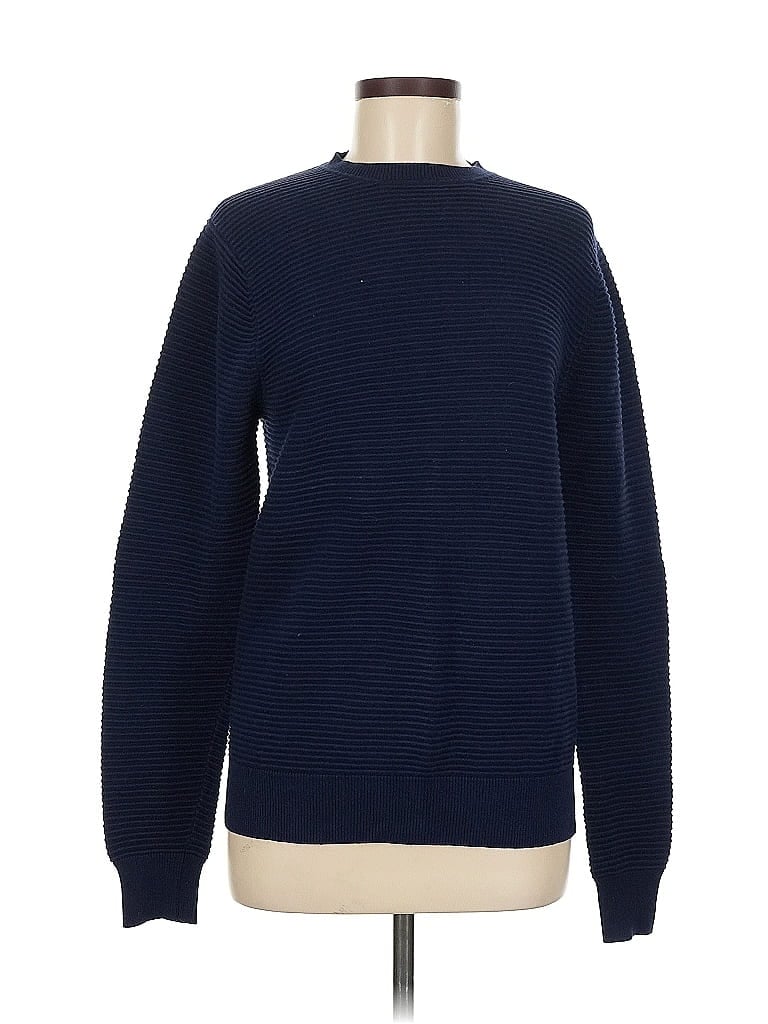Pre-owned Assorted Brands Pullover Sweater In Blue