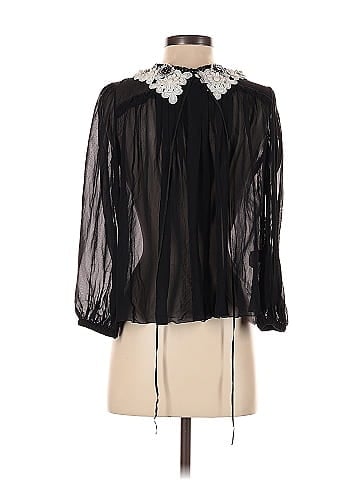 Marc Jacobs 3/4 Sleeve Silk Top (view 2)