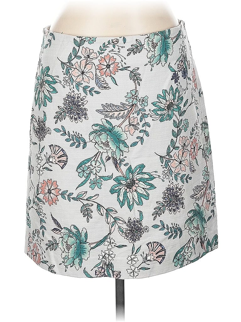 Pre-owned Ann Taylor Loft Outlet Casual Skirt In White