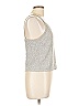 Unbranded 100% Polyester Silver Tank Top Size L - photo 4