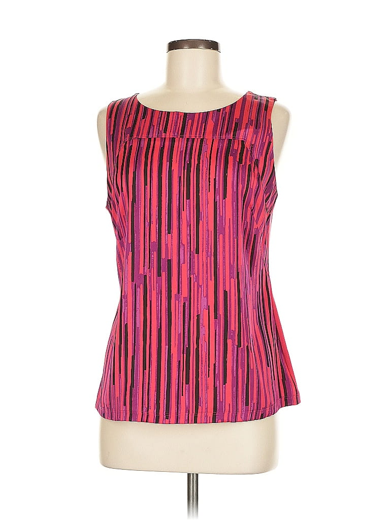 Ann Taylor Factory Pink Sleeveless Blouse Size M - photo 1