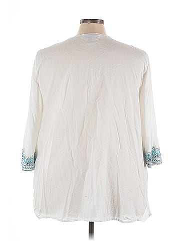 Catherines 3/4 Sleeve Blouse (view 2)