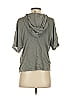 XCVI 100% Cotton Gray 3/4 Sleeve Button-Down Shirt Size XS - photo 2