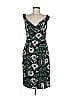 Black Halo Paisley Green Cocktail Dress Size 8 - photo 1