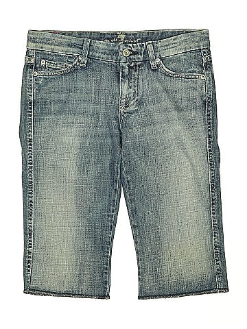 7 For All Mankind Denim Shorts (view 1)