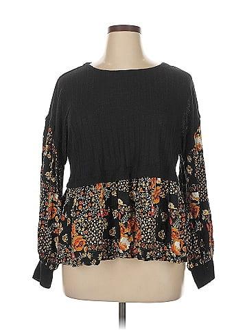 Maurices Long Sleeve Blouse (view 1)