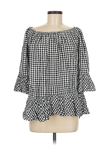 BeachLunchLounge 3/4 Sleeve Blouse (view 1)
