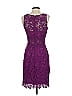 ML Monique Lhuillier 100% Polyester Purple Cocktail Dress Size 2 - photo 2
